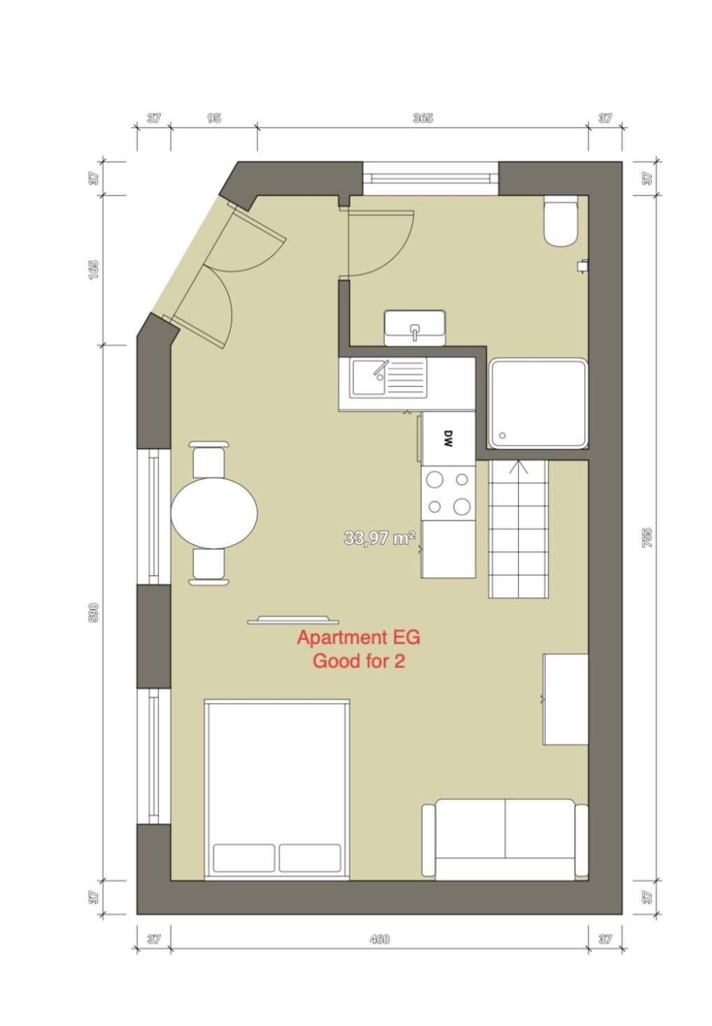 Apartment 58- Ruhr Nah Essen Eksteriør bilde